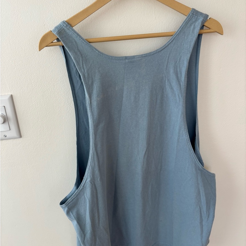 Vintage 90s Usa Muscle Tank Top Hometown Tees Made In Usa View 5